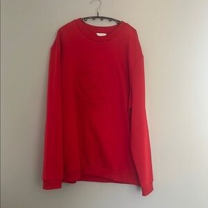 Calvin Klein Red Crewneck Sweater
